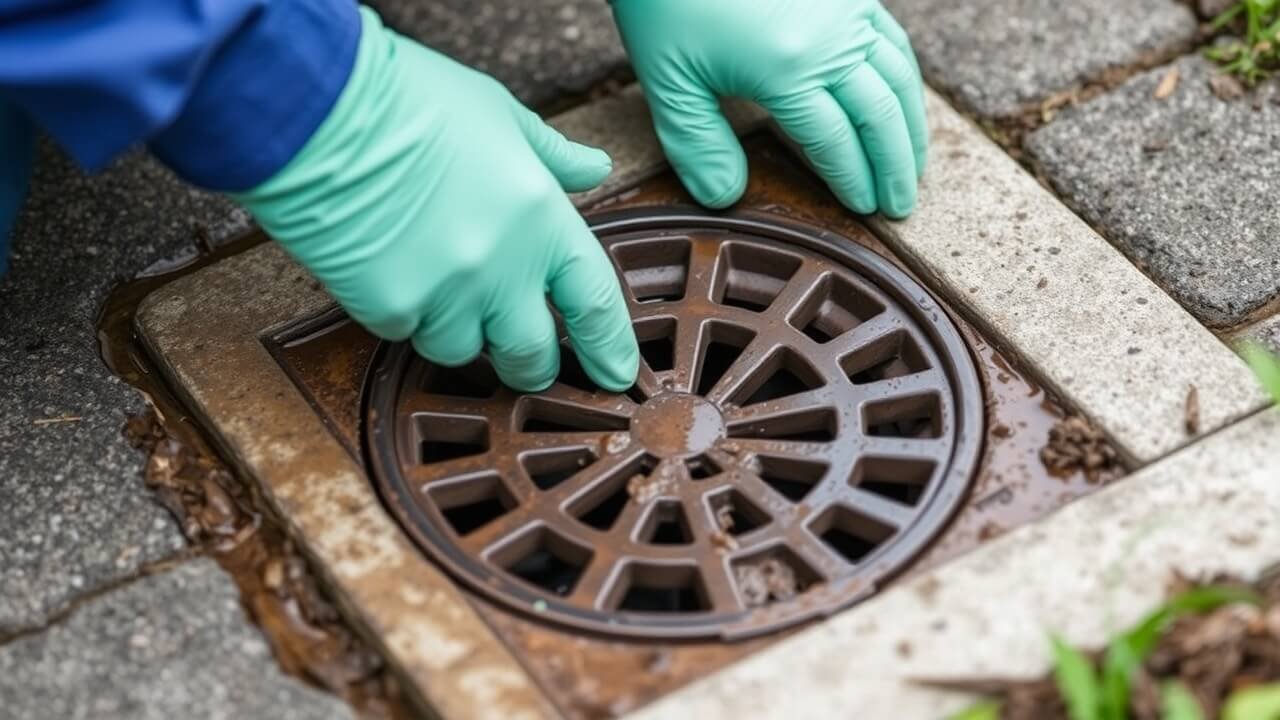 Outdoor drains Cleaning 